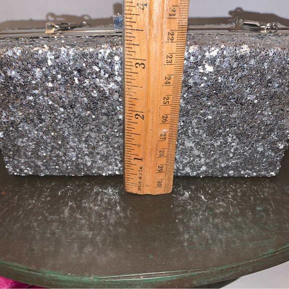 Silver Cocktail Box Purse By Camilla - Picture 15 of 16